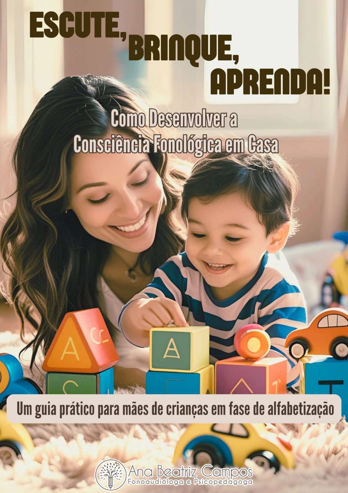 Capa do e-book gratuito de Consciência Fonológica