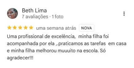 Avaliação de Beth Lima